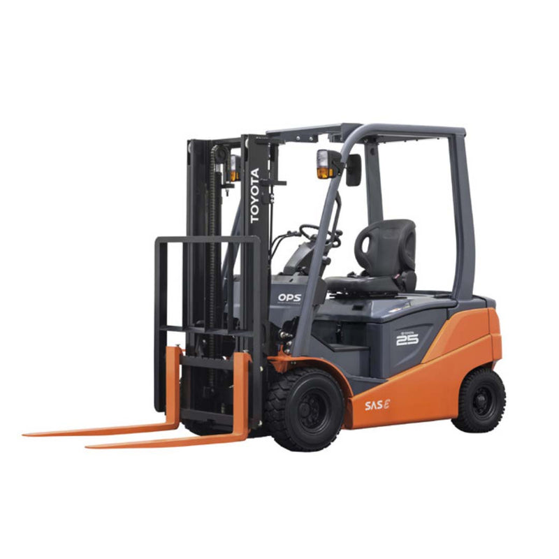 TOYOTA 1.0 - 3.0 TONNE 8FB 4-WHEEL BATTERY FORKLIFT